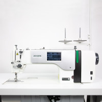 ZOJE A9200L-D4S-W-CP Автоматична швейна машина човникового стібка з декоративною строчкою для легких і середніх матеріалів, з вбудованим кроковим двигуном і керуванням