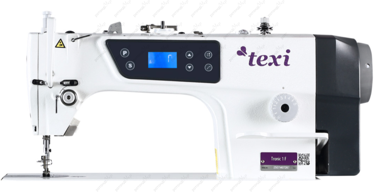 TEXI TRONIC 1F Одноголкова машина човникового стібка з LCD-дисплеєм, вбудованим двигуном та позиціонером голки