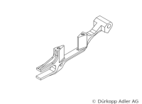 0867 160733 Тримач транспортера для Durkopp Adler 867