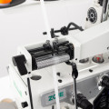 Zoje ZJ9500-17-02 MDK-60 Промышленный 3-х ниточный оверлок с механическим податчиком ленты  2