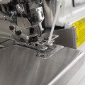 Zoje ZJ9500-17-02 MDK-60 Промышленный 3-х ниточный оверлок с механическим податчиком ленты  4