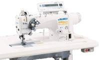 Juki LH-3528ASF7WBAK135  Двоголкова машина човникового стібка з голковим просуванням та автоматикою
