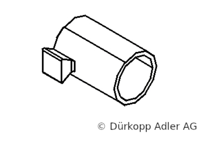 0367 110300 Корпус нитконаправлювача для Durkopp Adler 367 / 467 / 767 / 768 / 806
