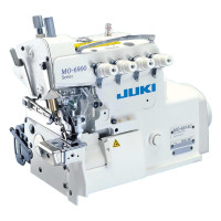 JUKI MO6914CBE6307 2-голковий 4-нитковий циліндричний оверлок для легких і середніх матеріалів із шириною обметування 4,0 мм