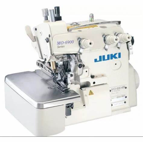 JUKI MO6914RBD6307 2-голковий 4-нитковий оверлок з незалежним верхнім і нижнім просуванням та шириною обметування 3,2 мм