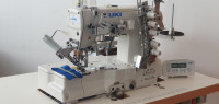 Juki MF7523U11B56/X83068 Плоскошовна  швейна машина з плоскою платформою та вбудованим двигуном