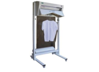 Rotondi ZLIMB5 PNEUMATIC Пневматична пакувальна машина з металевими ногами.