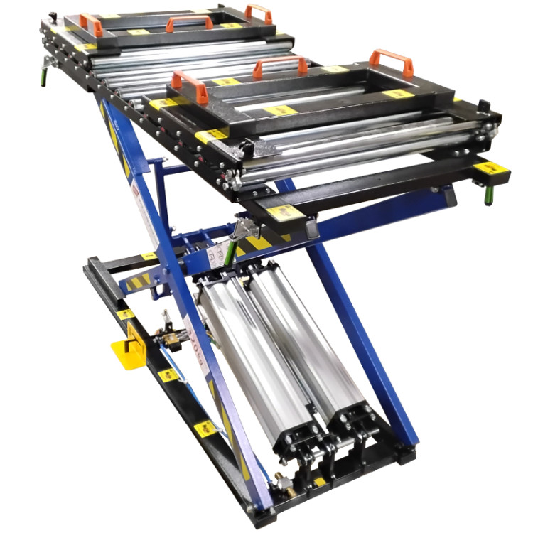 Rexel ST-3 HDK ROL 3000 Пневматичний підйомний стіл з роликовим конвеєром