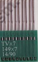 Голки DOTEC TVx7 для промислових машин двониткового ланцюгового стібка